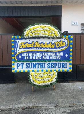 Papan Bunga Duka di Sipatana